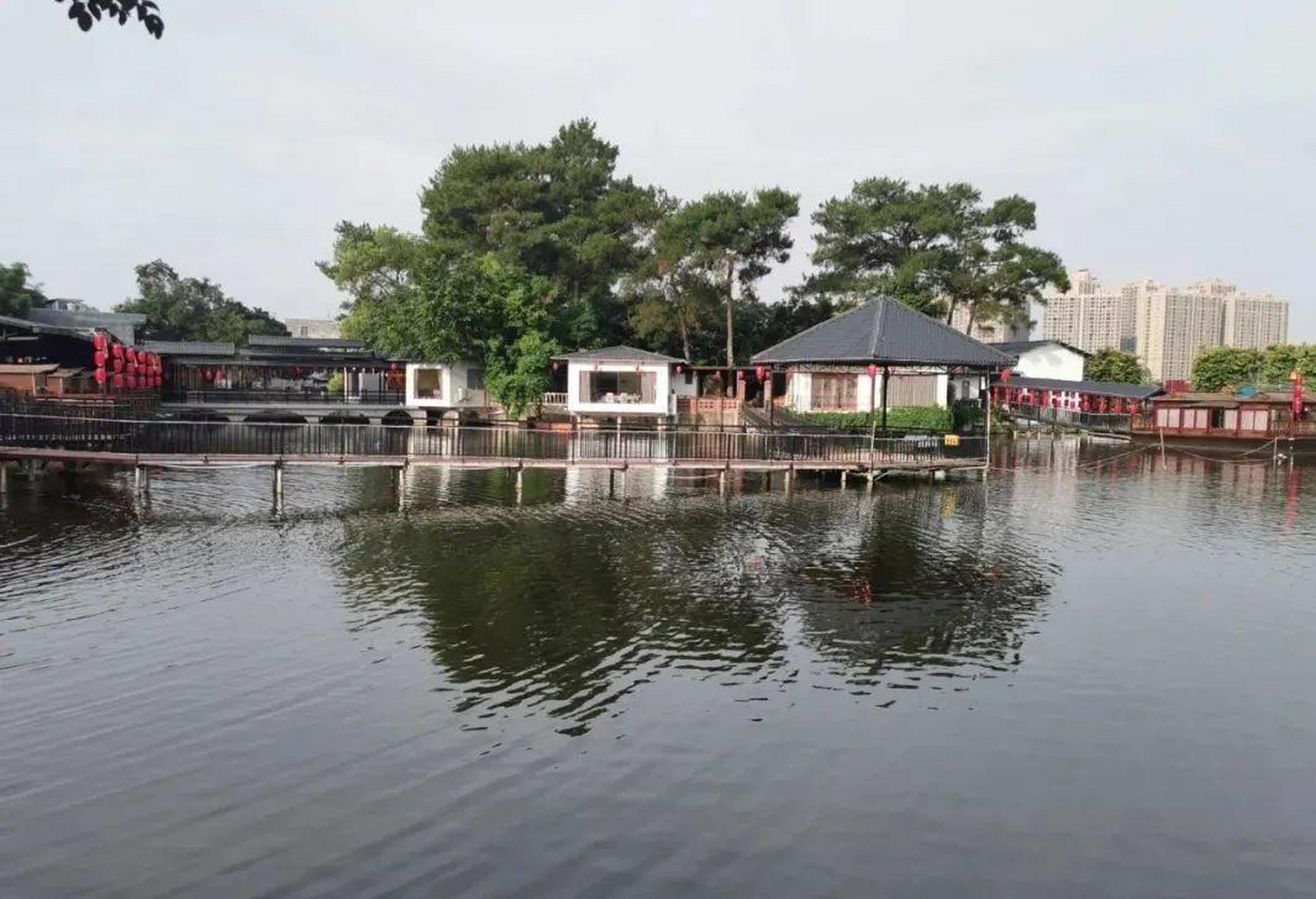 五一去哪玩儿#奇湖山庄,广西四星级乡村旅游区,广西五星级农家乐,是