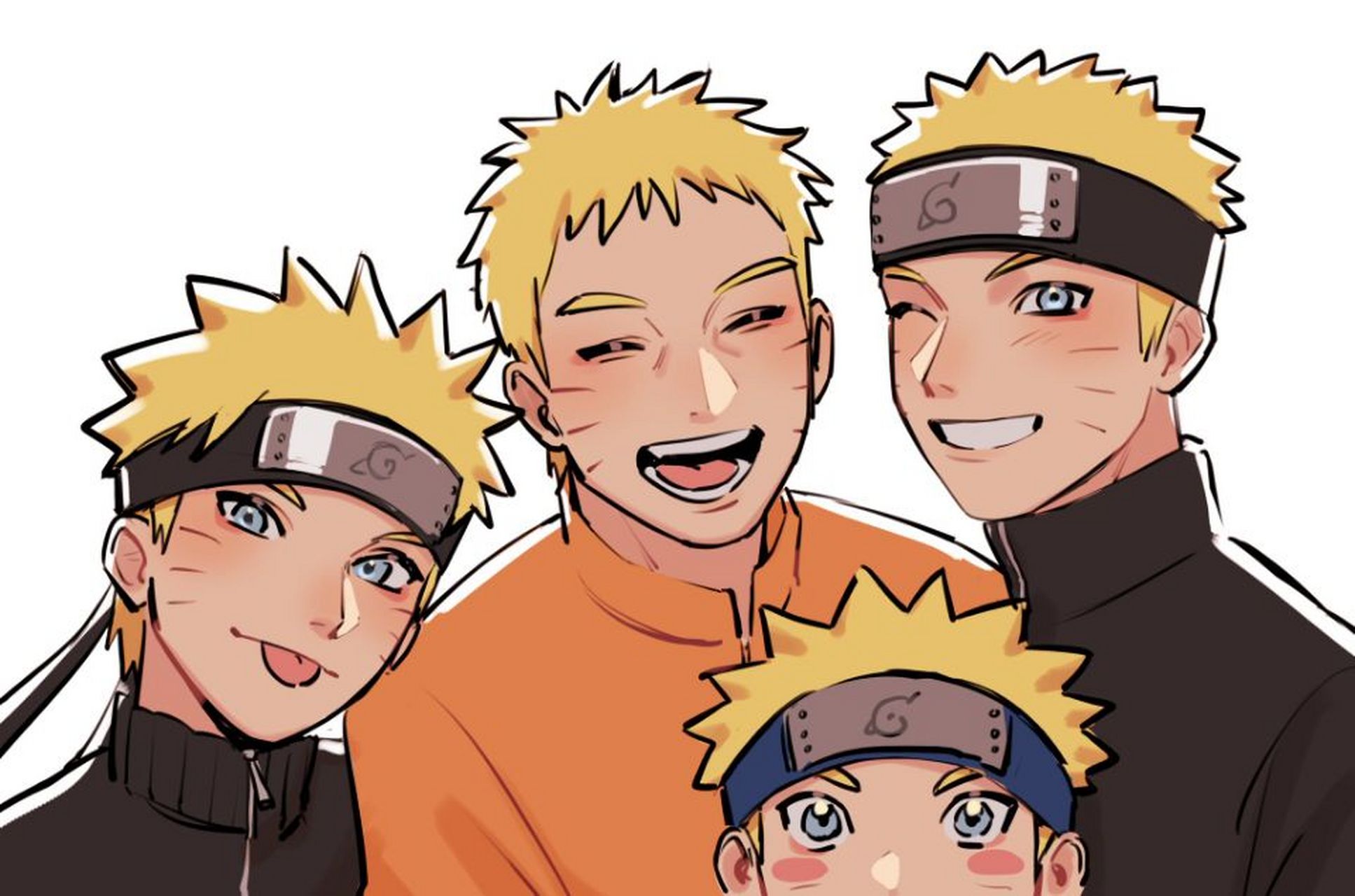 火影忍者# 鸣人合照