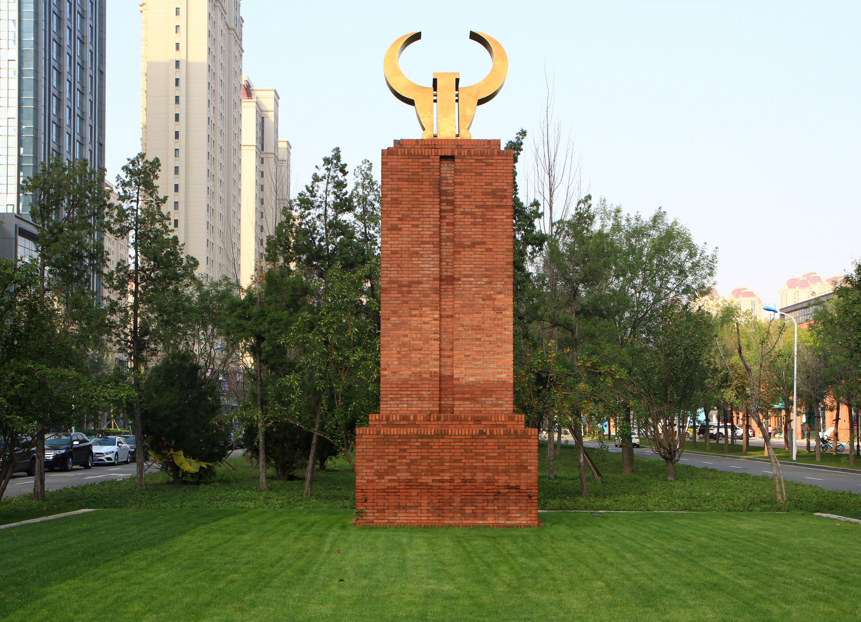 天津拖拉机厂厂区今貌.