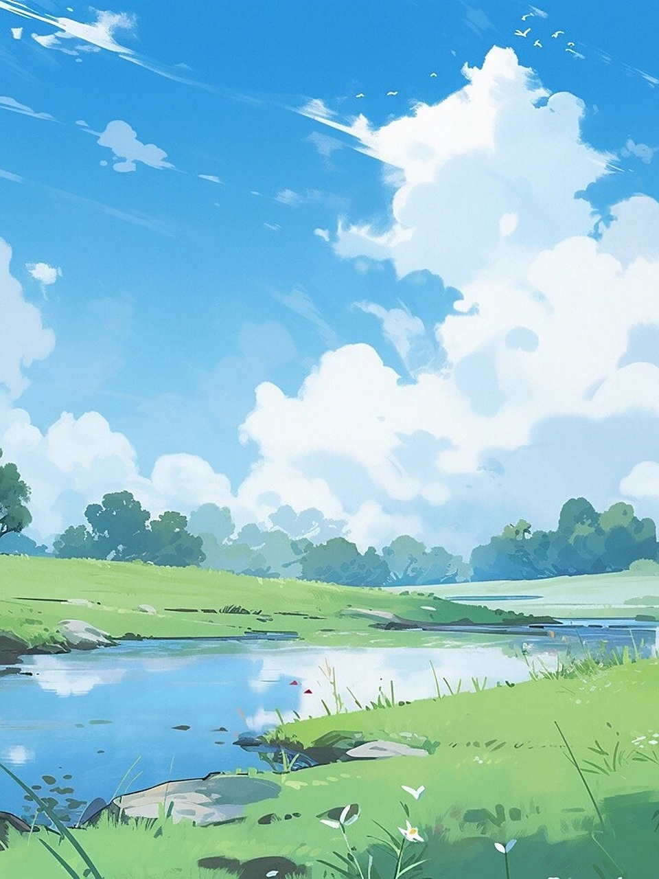 夏日风情:简约朋友圈背景图的自由与魅力  很有夏天感觉的一组图片