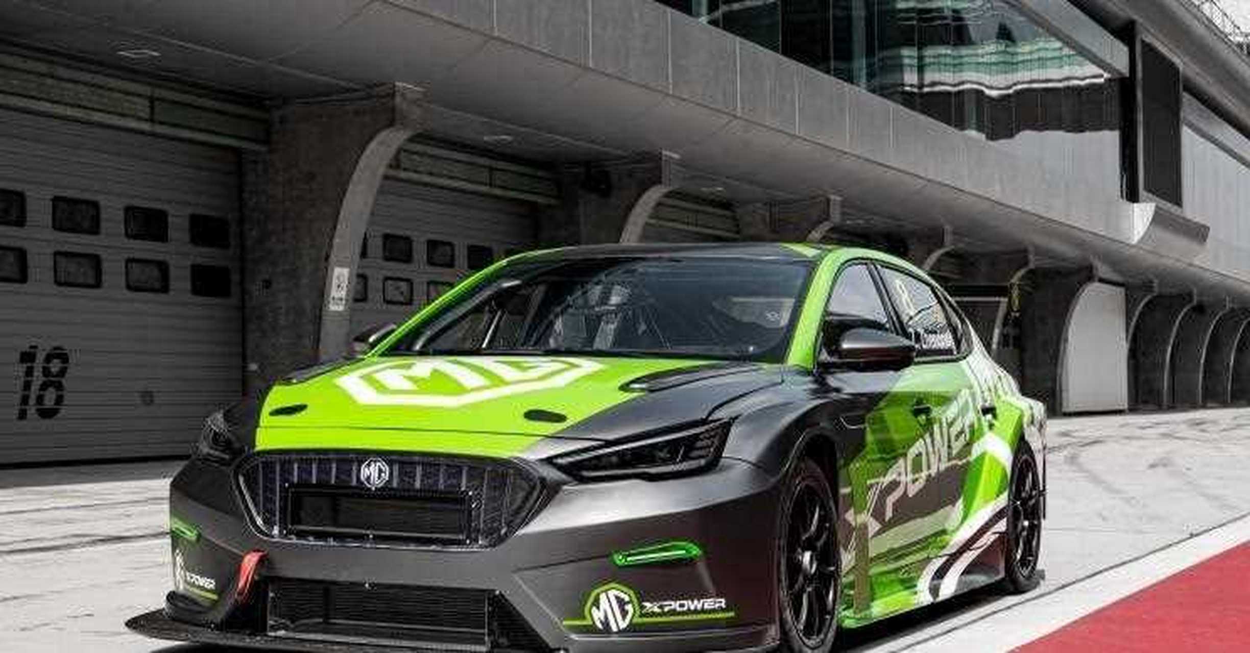 近日从相关渠道获得了2020款名爵6 xpower tcr的实车图,新车加入了