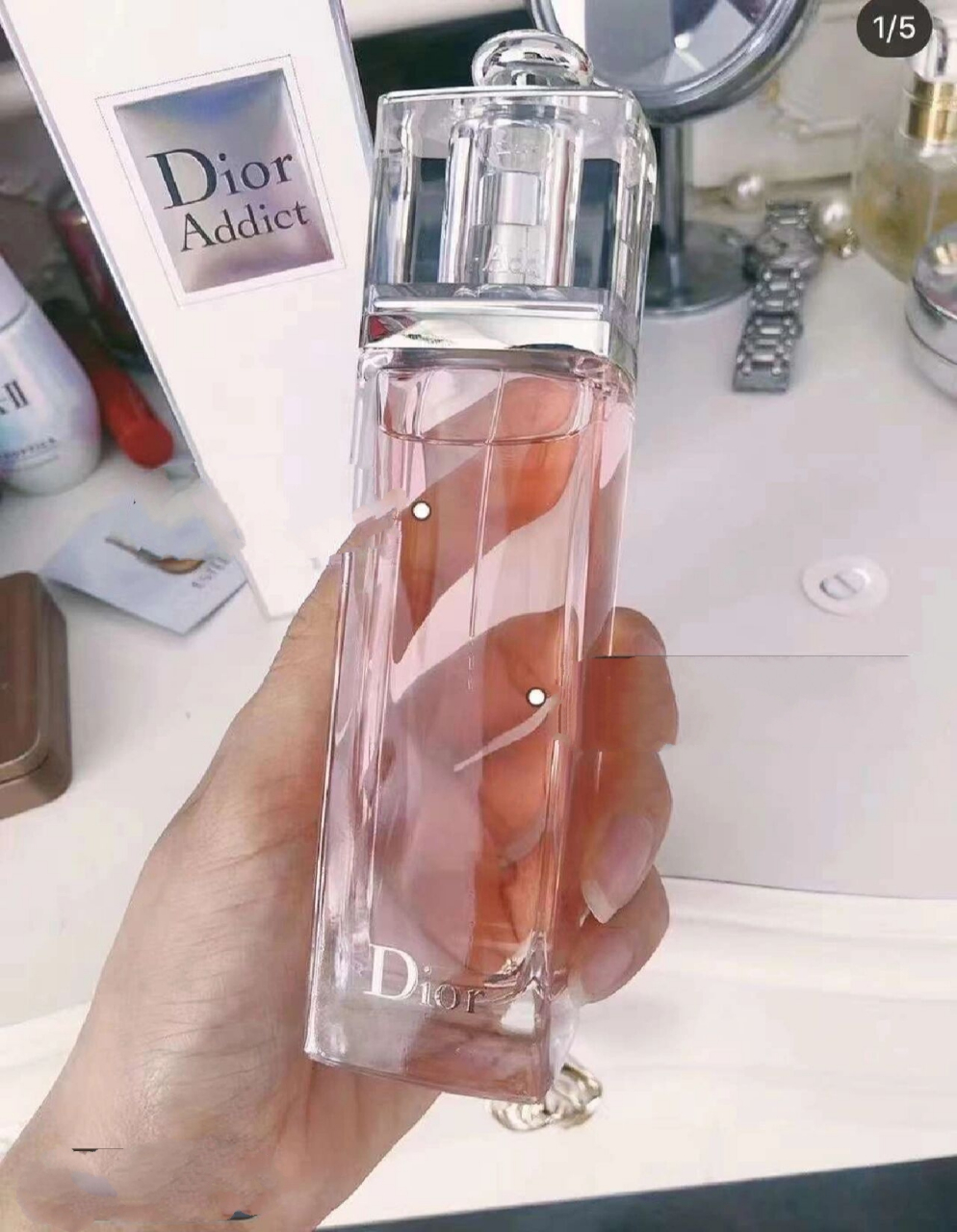 "dior迪奥粉红魅惑香水淡香 清新甜美淡香水 比较适合甜美可爱 活泼