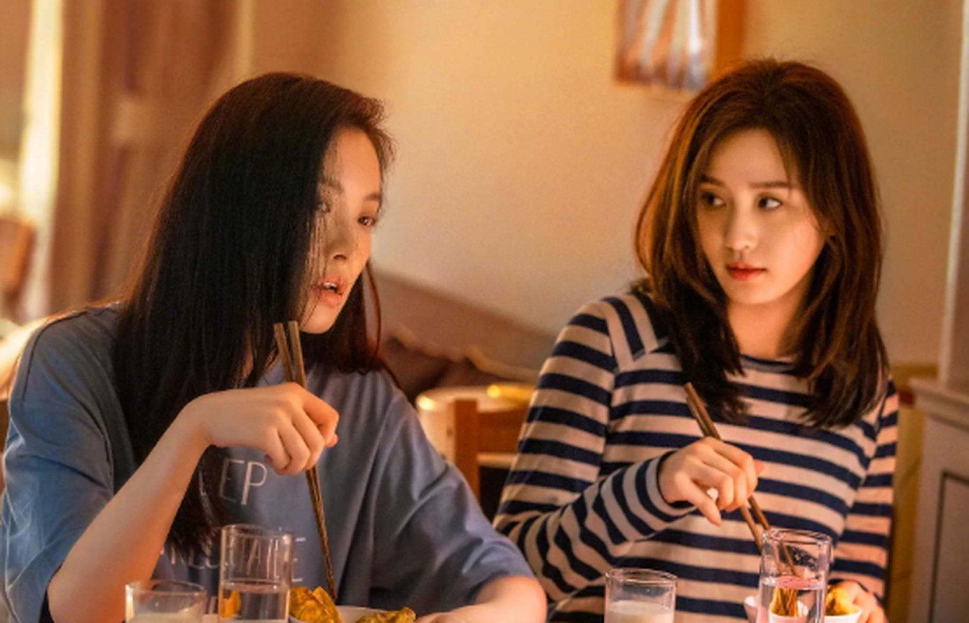 翻脸互撕的爽剧太多了,刘诗诗和倪妮这种闺蜜姐妹间岁月静好的样子