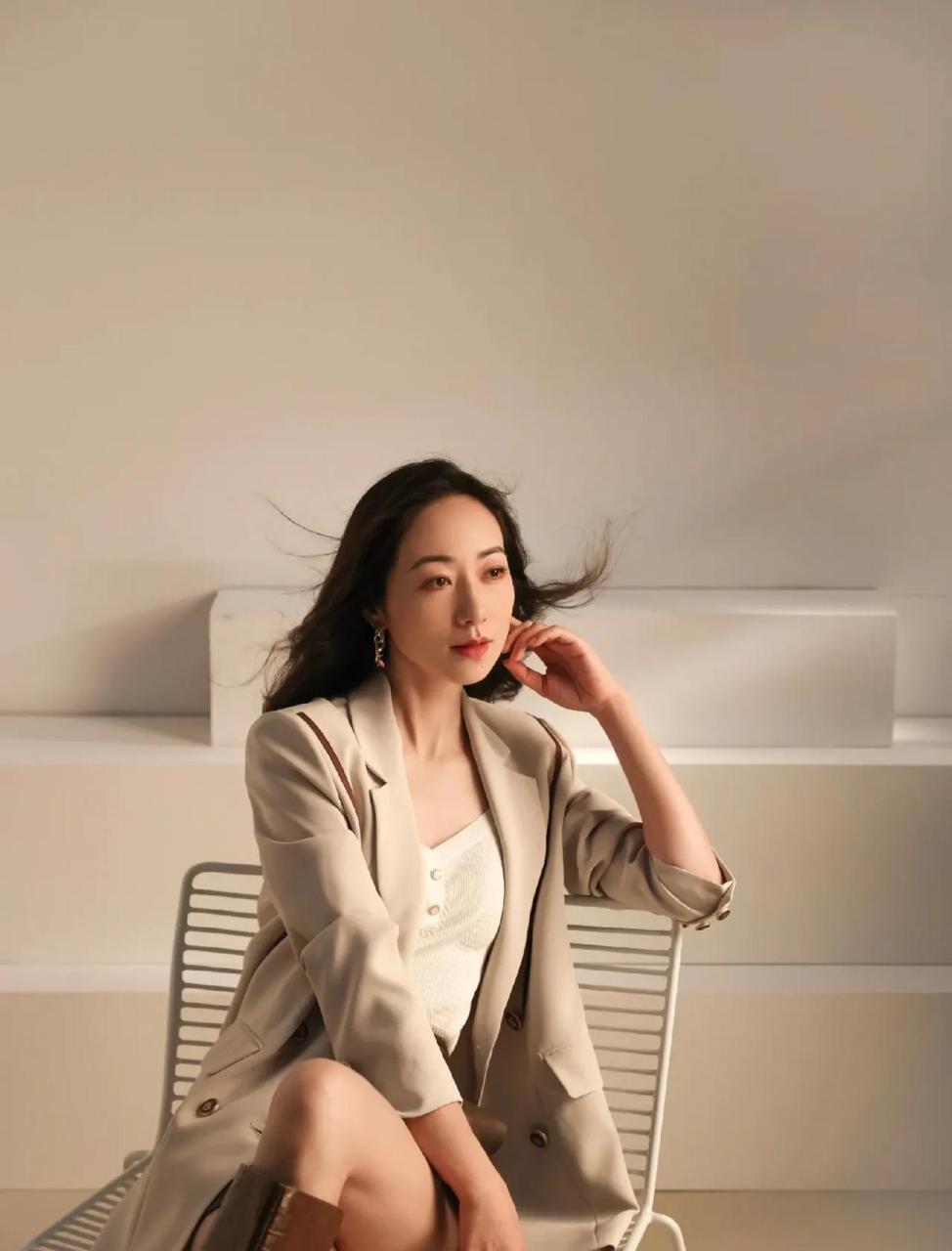 韩雪美图写真,眉如新月 秋波流转