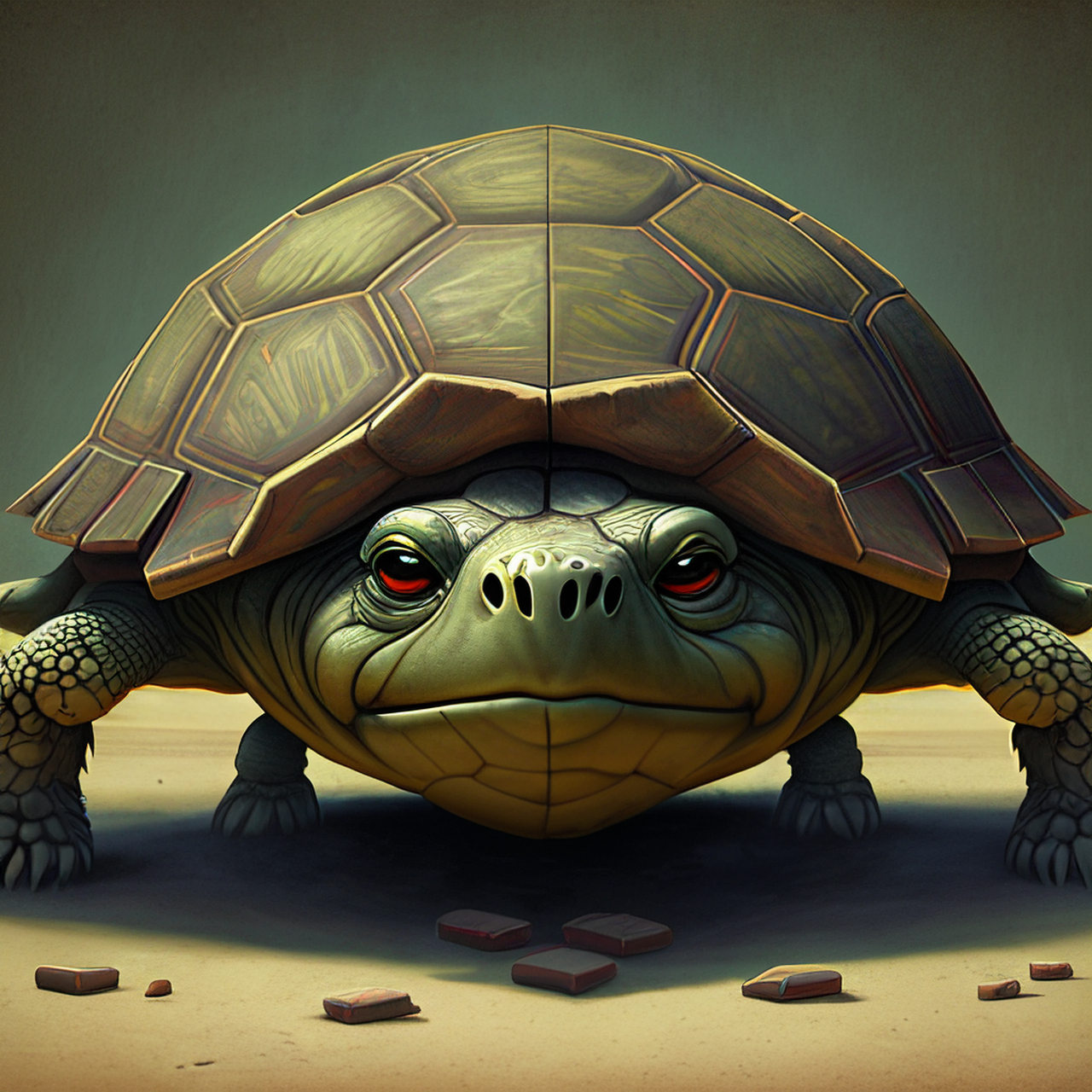 不忧龟九头,肯畏语一误.静谧,苍茫,明净#百度ai绘图黑科技