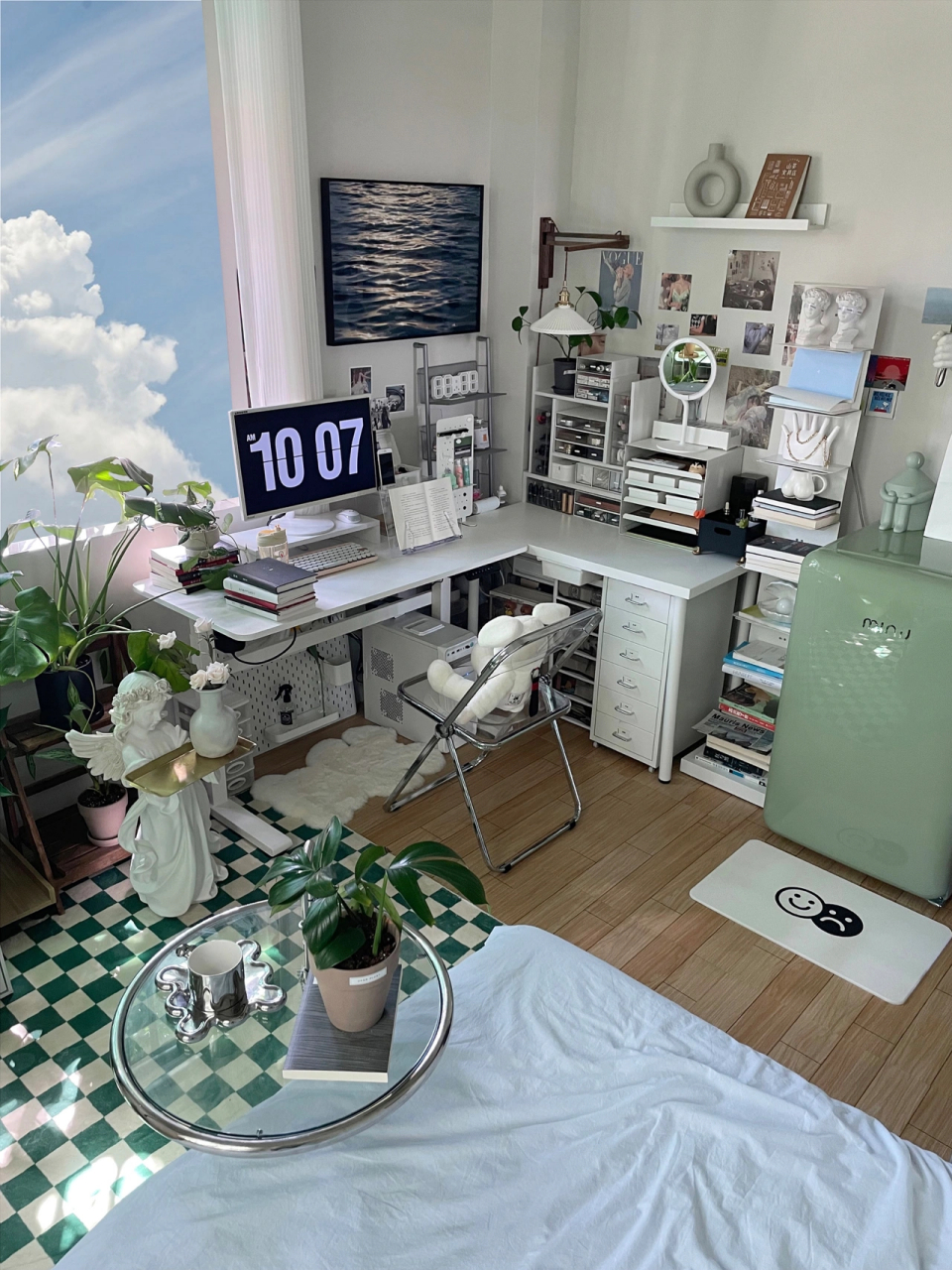 书桌布置|11平米小房间的全能角落来啦 附   靓仔靓女们,书桌分享来啦