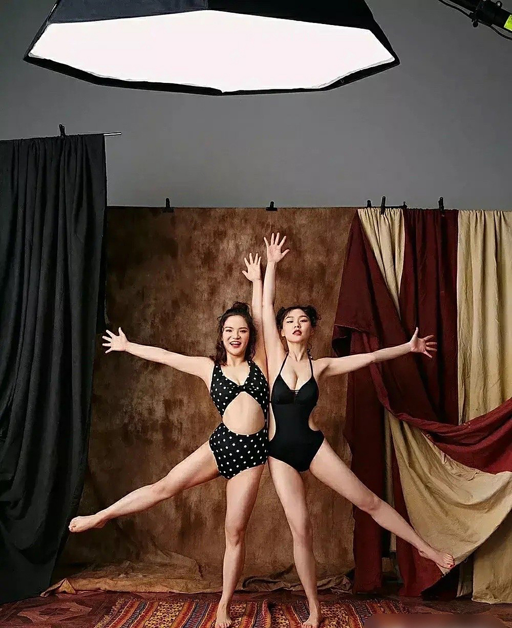 金靖这是拍的杂志男人装!