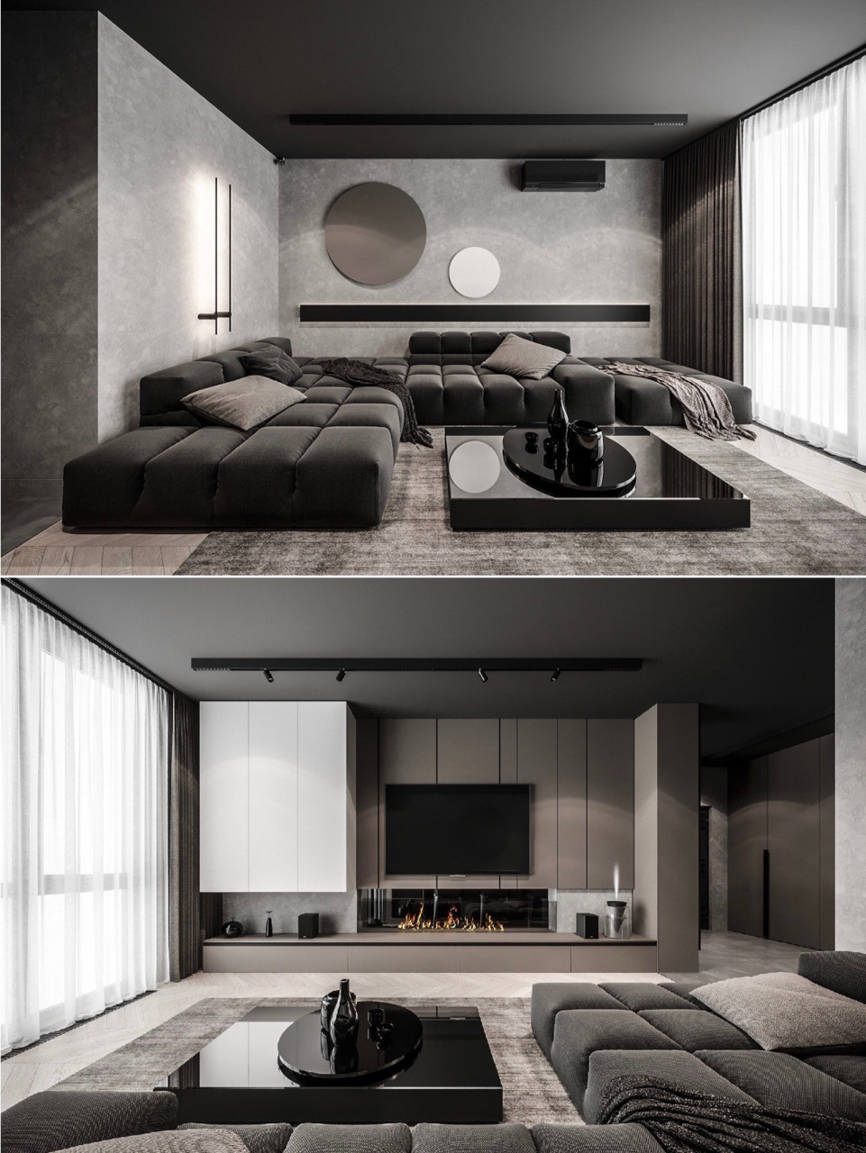 高级灰性冷淡风装修设计,我沦陷了!