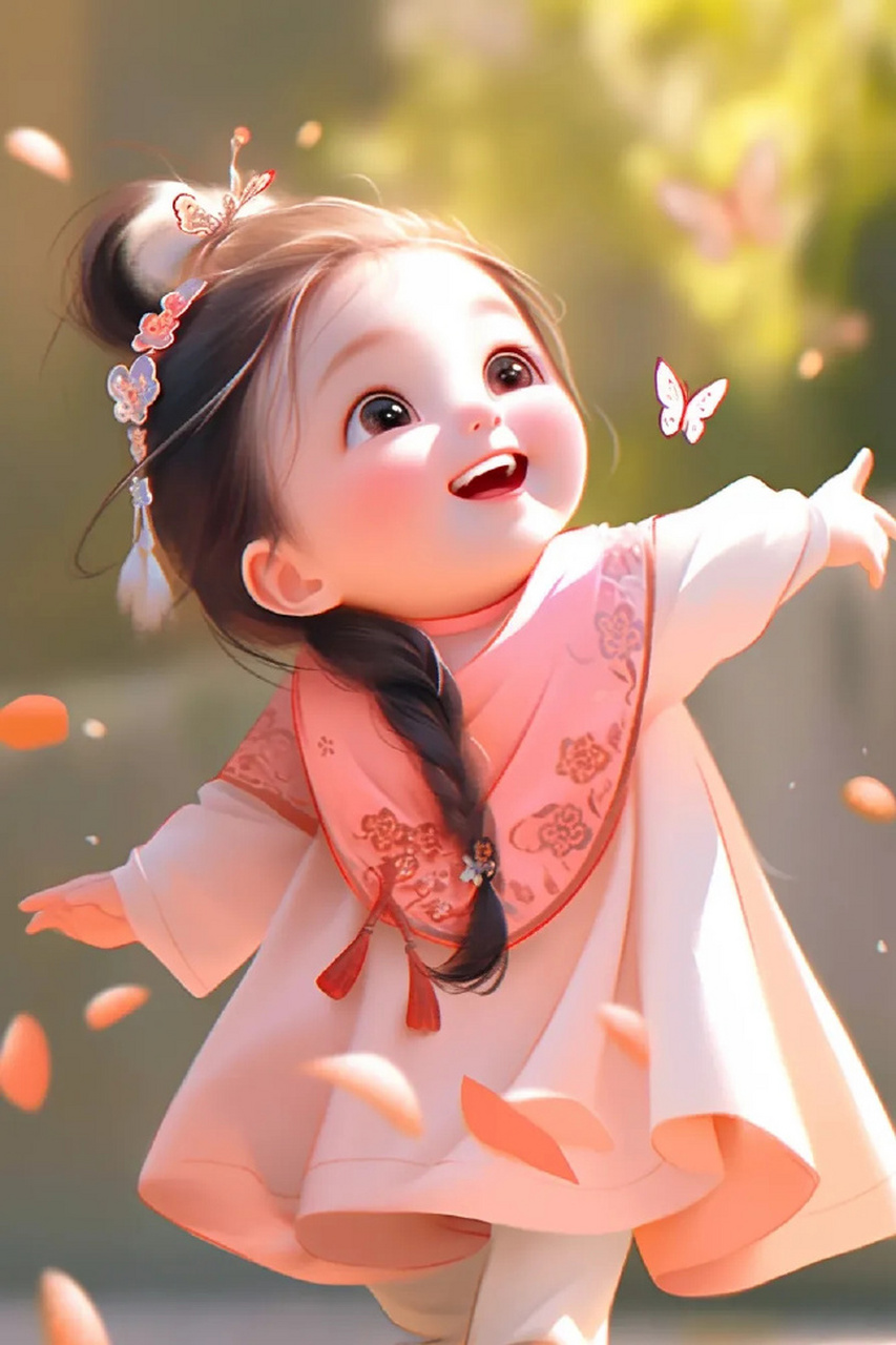 开心快乐元气少女头像壁纸~[樱花] #古风头像# #乐享周末分享吧