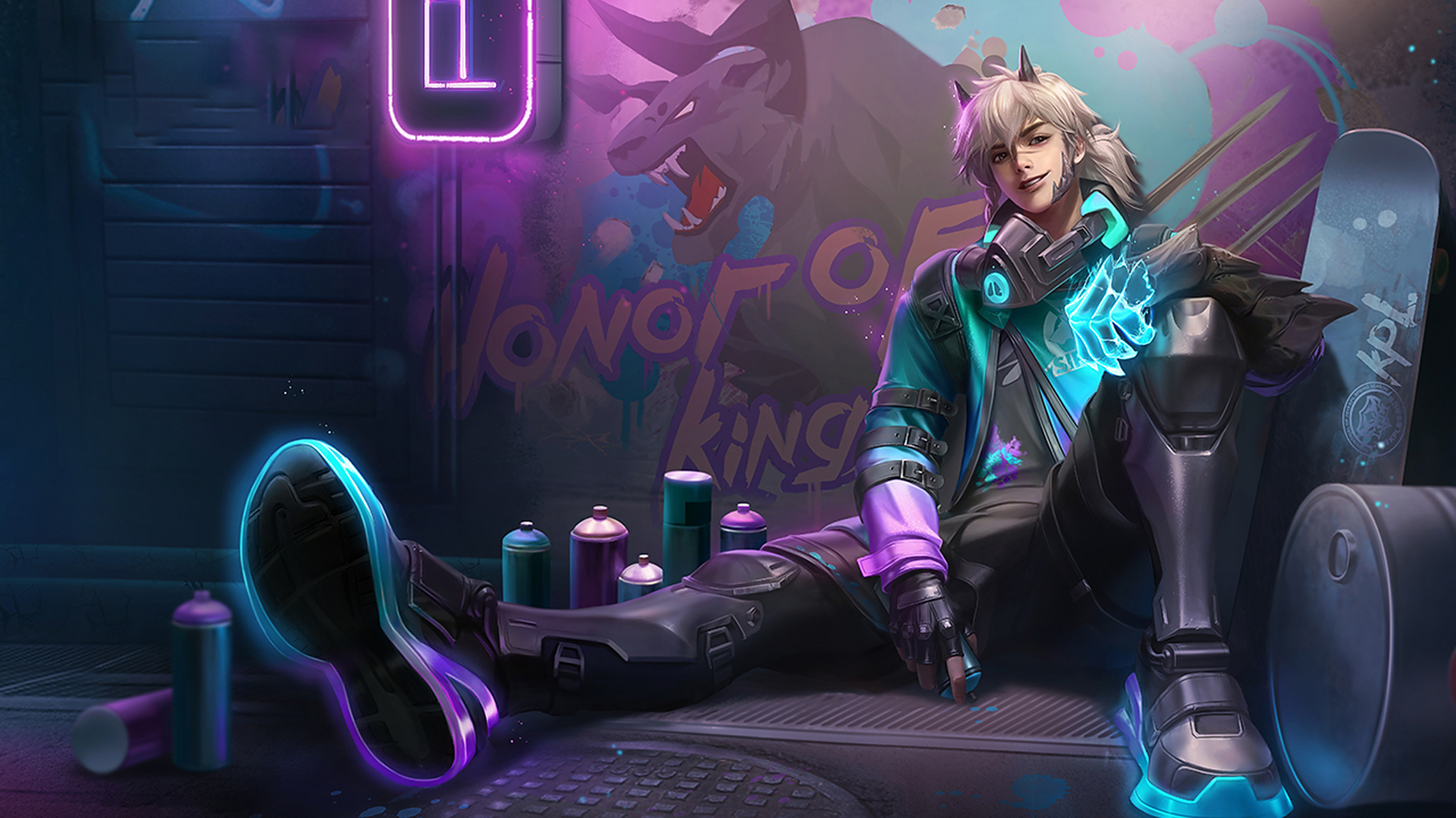 算上孙膑的天狼运算者,天狼系列一共是出了四款皮肤了.