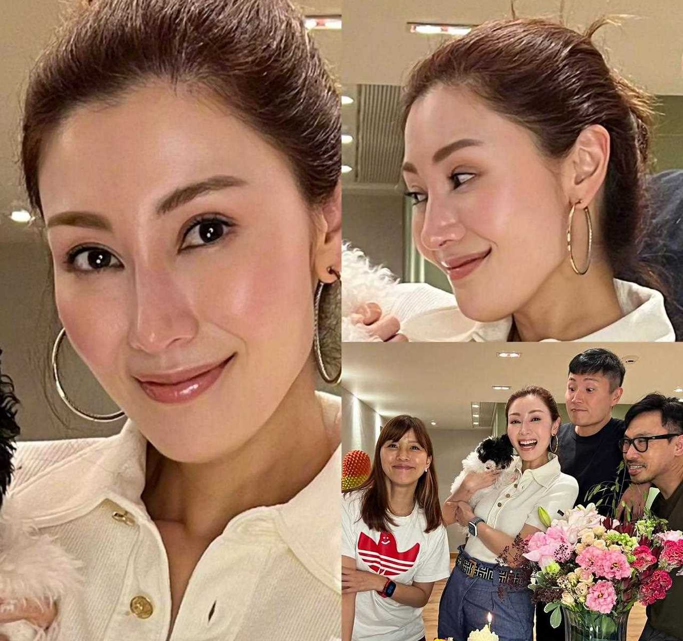 其实李嘉欣若论外貌,和当年的刘嘉玲是不相上下的,同为漂亮女星,同样