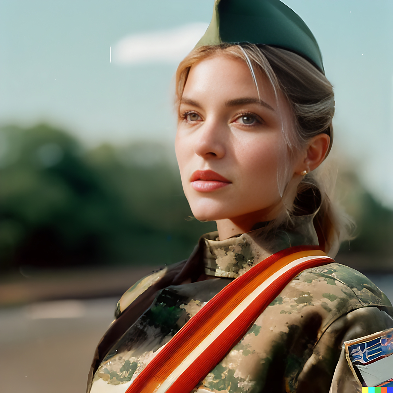 【全球最美女兵盘点之立陶宛女兵】  立陶宛是一个位于波罗的海东岸的