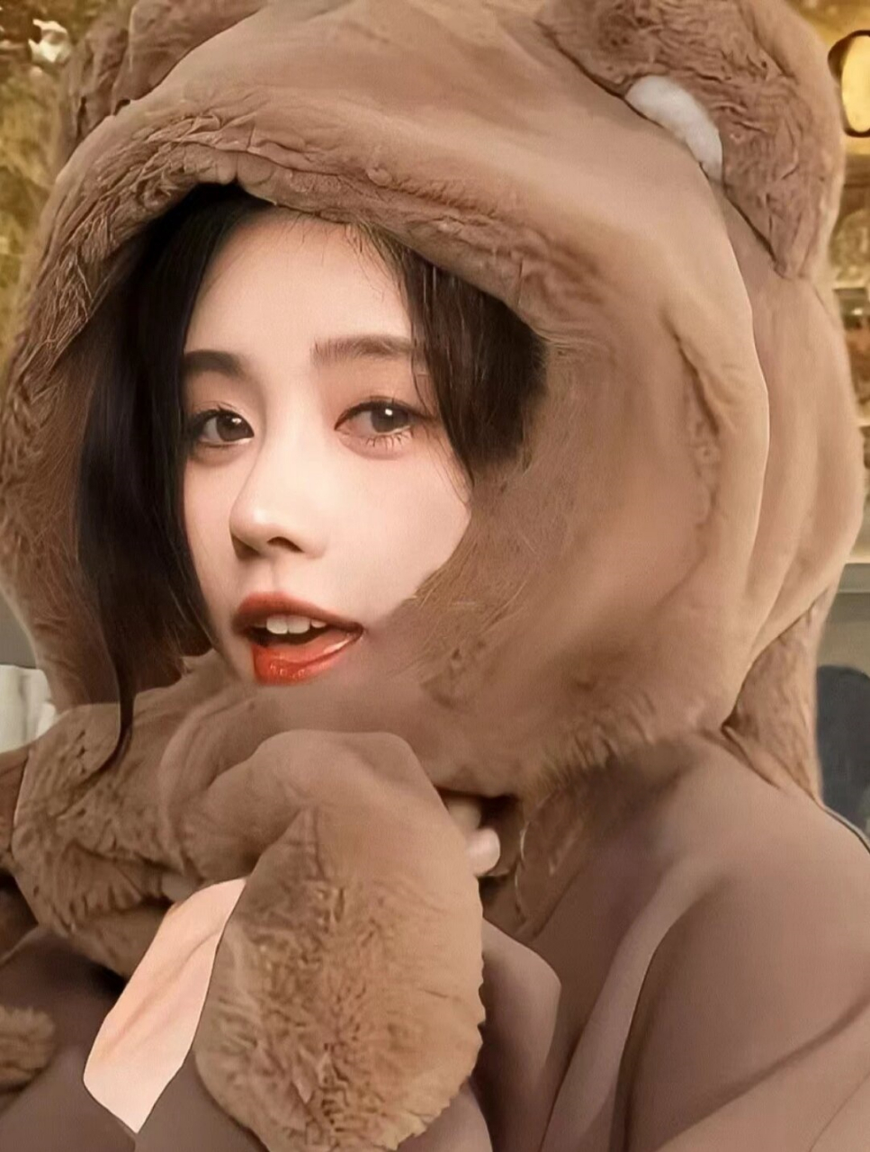 神仙颜值的鞠婧祎  宝藏女孩