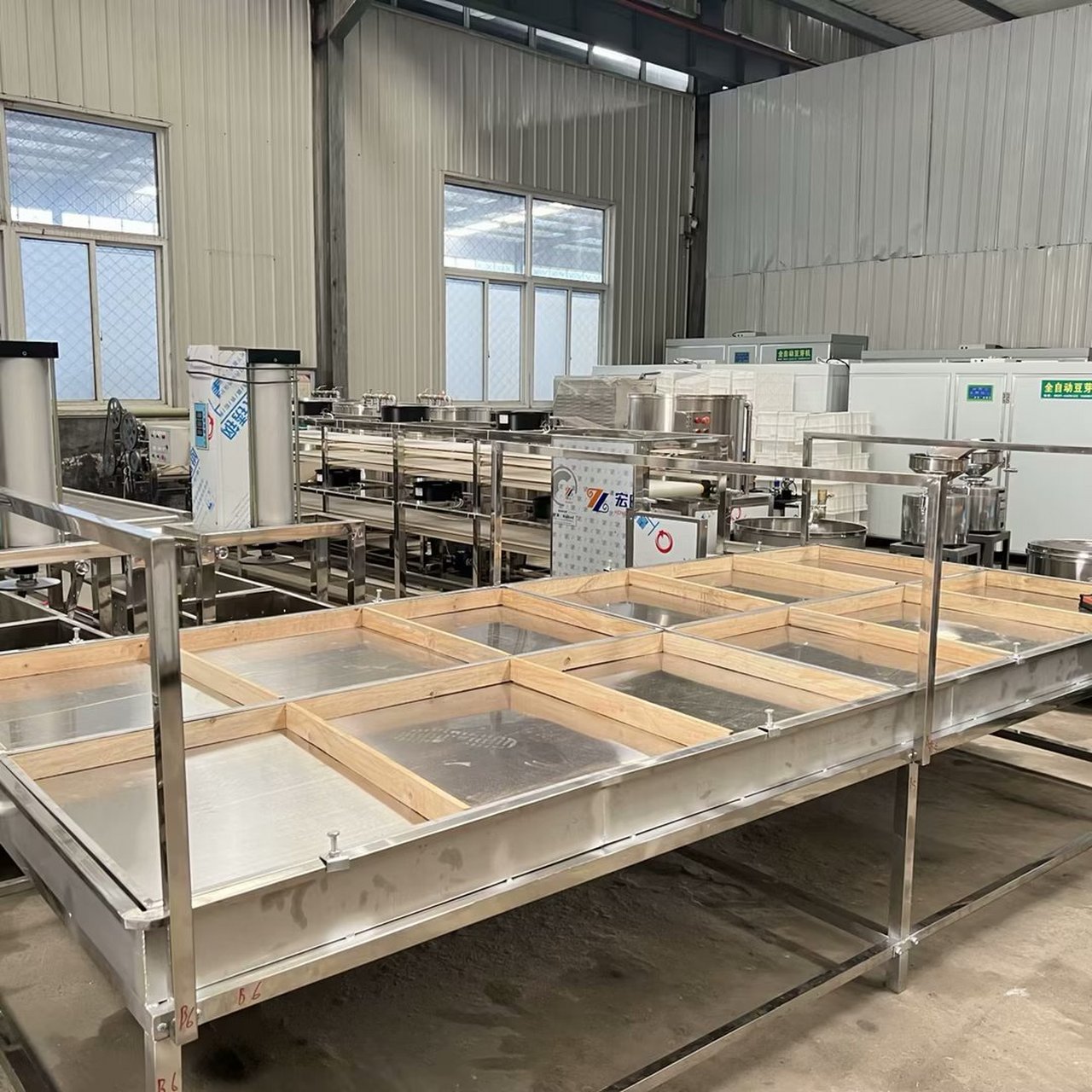 半自动腐竹机 蒸汽加热  手工提取成品  产量高  一天加工400斤豆