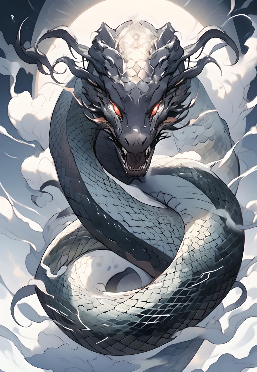 a绘18,#二次元##图片##蛇