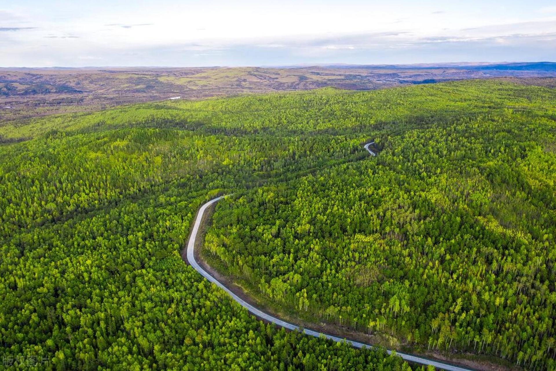 能看到极长白昼的避暑之地——漠河  一到夏天,漠河市北极镇北极村总