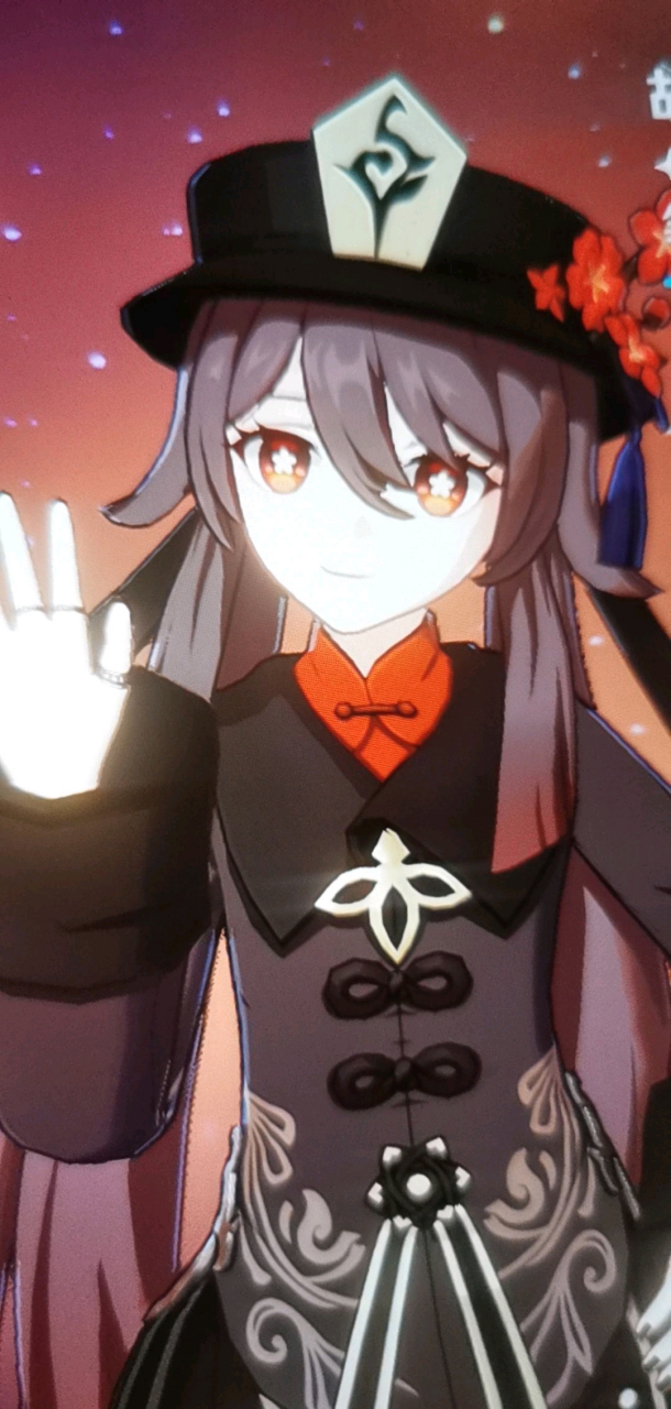 梅花桃,很特别的梅花瞳孔设计,很可爱的美少女,梅花帽子梅花瞳孔,好看