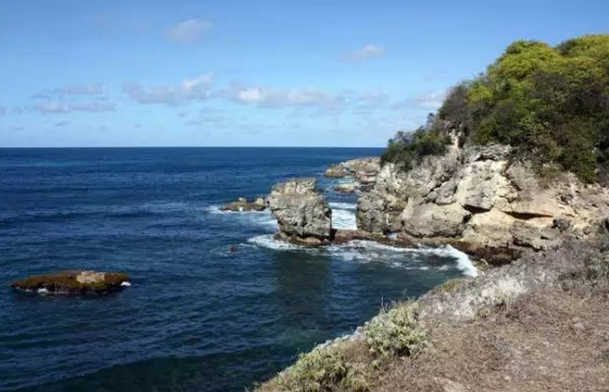 巴巴多斯岛 barbados 在西印度洋群岛的最东端,有一个风景秀丽的珊瑚
