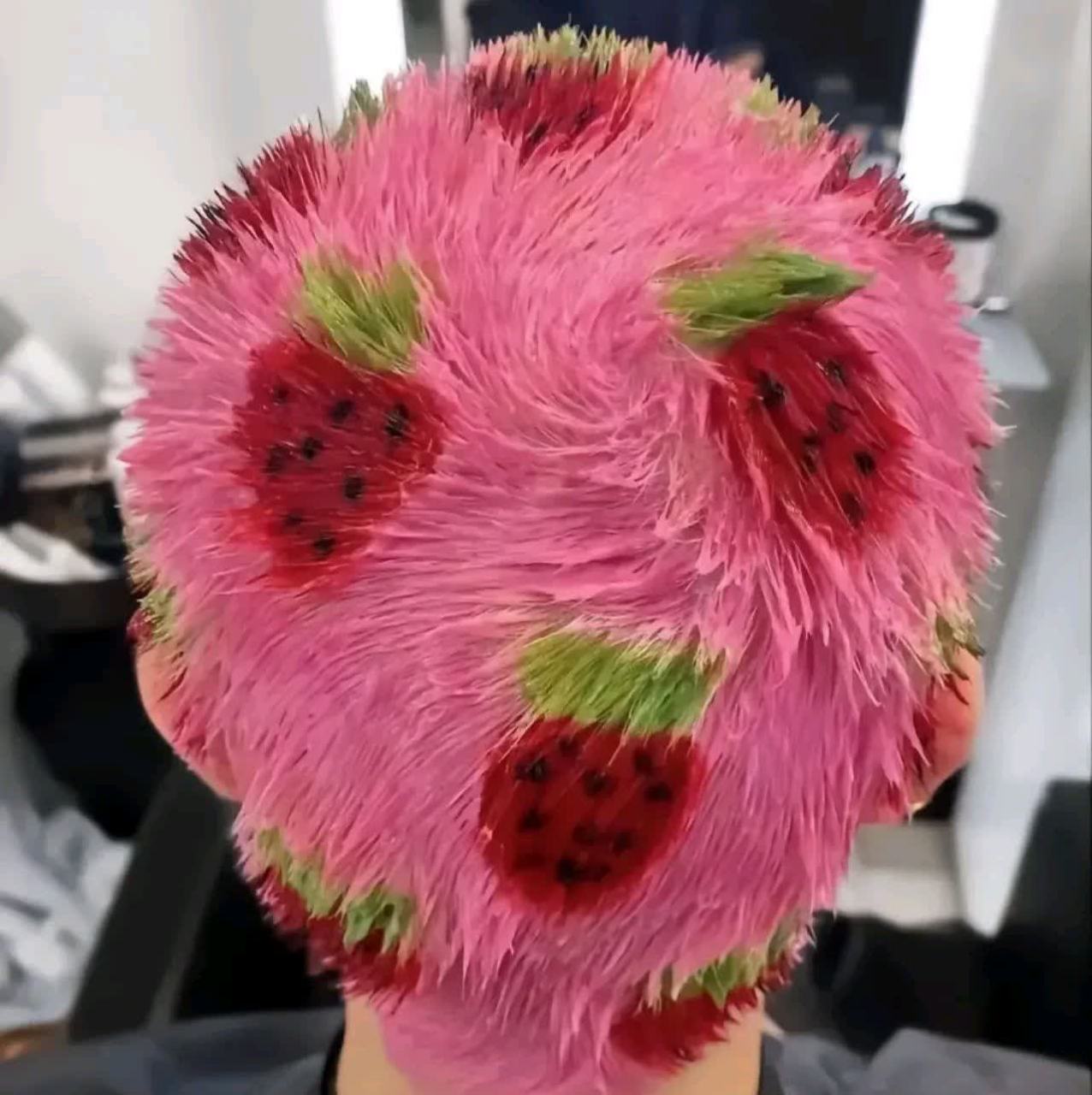 染这个发型是什么样的性格[大笑][大笑]#搞笑