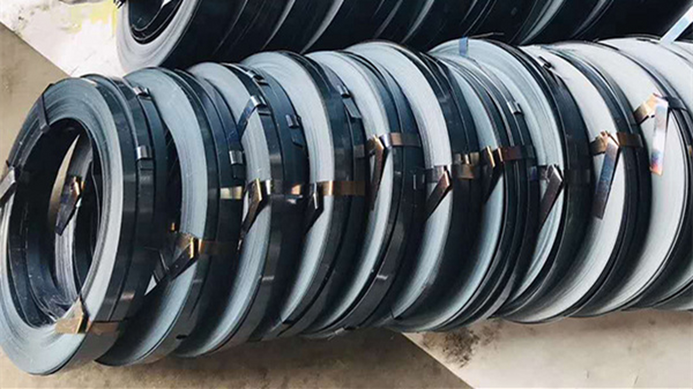 镀锌打包带##打包带#  发蓝打包带,发蓝打包带哪家好,发蓝铁皮打包带