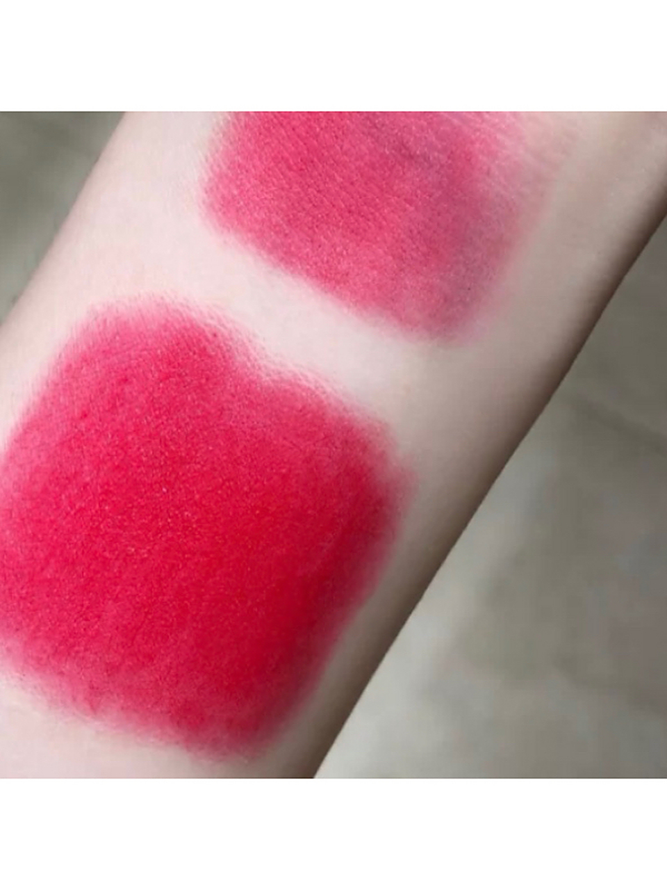 mac磨砂系列的颜色都入手了 mac315是冷门色号了 试色的时候直接拿了