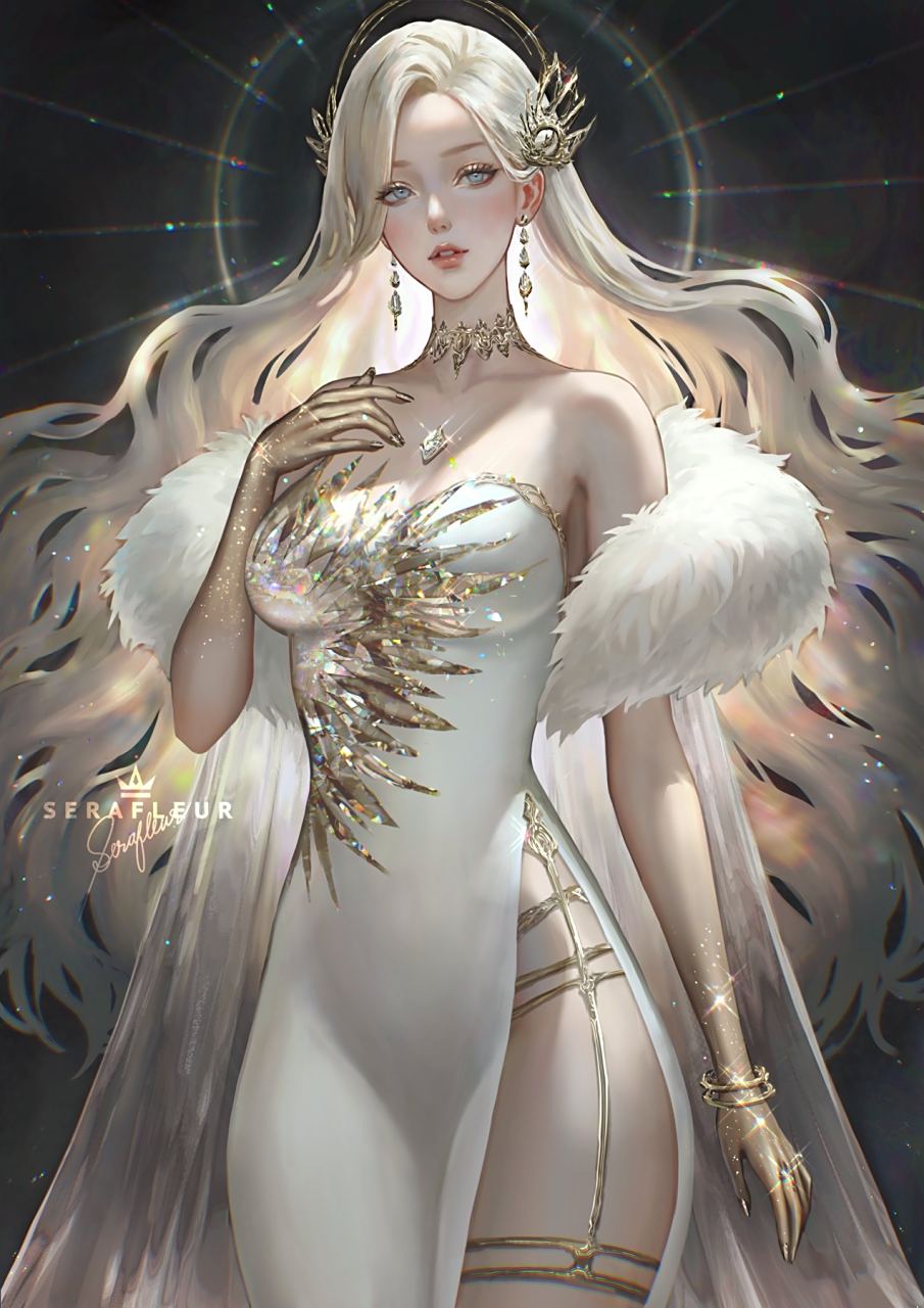 aurelia,太阳女神 画师:serafleur 77