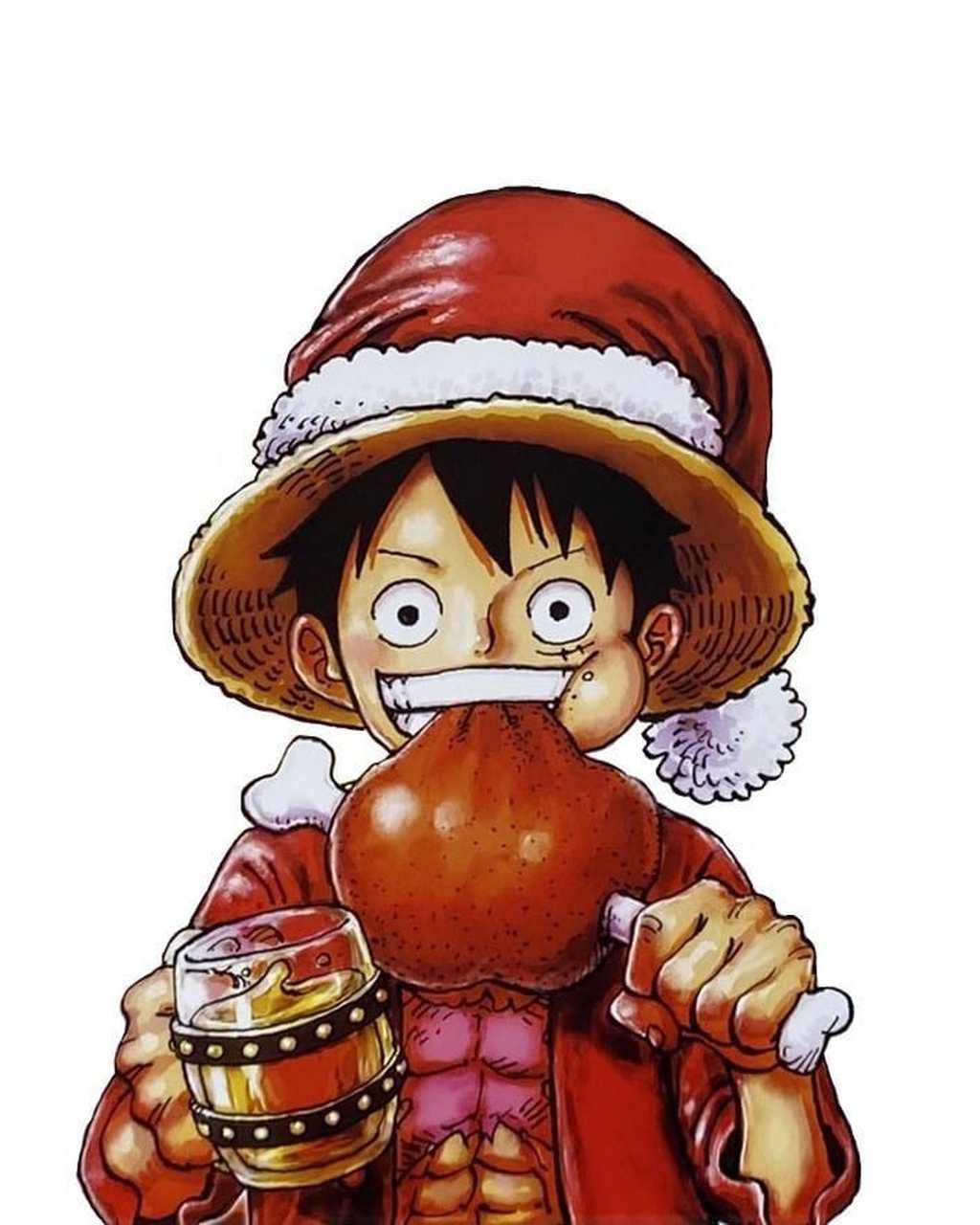 爱吃肉的路飞 #海贼王