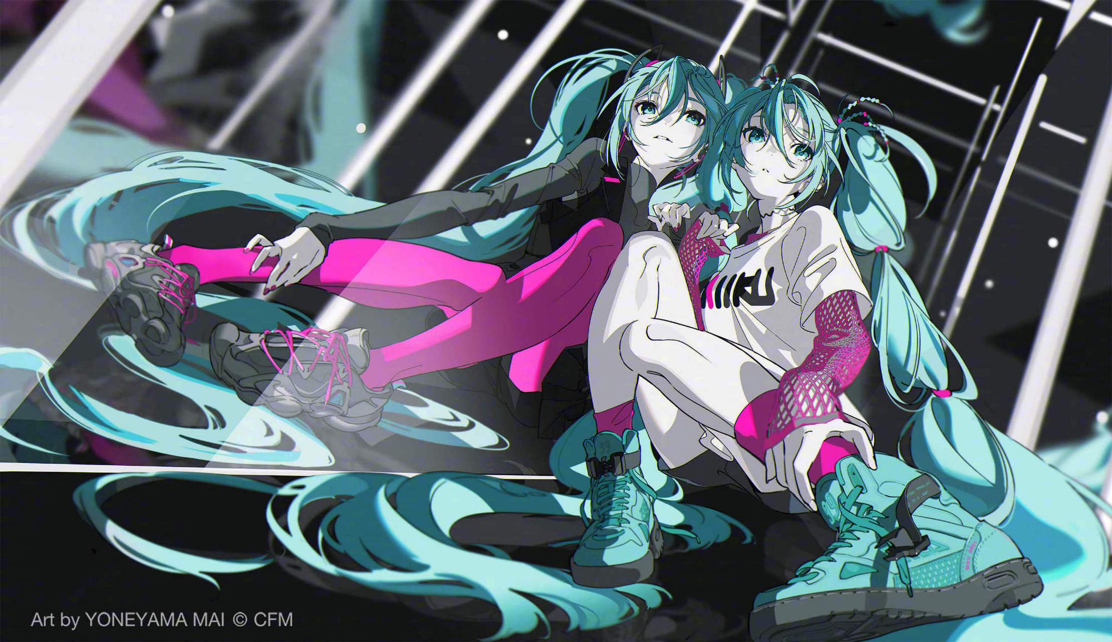 米山舞·绘制 初音未来 the latest street style "cute"手办化决定