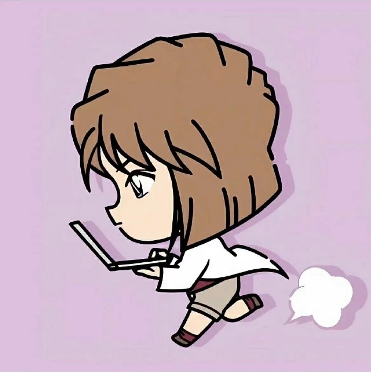 名侦探柯南大头快跑头像推荐,拿上你的装备麻溜儿的,奔跑吧兄弟.