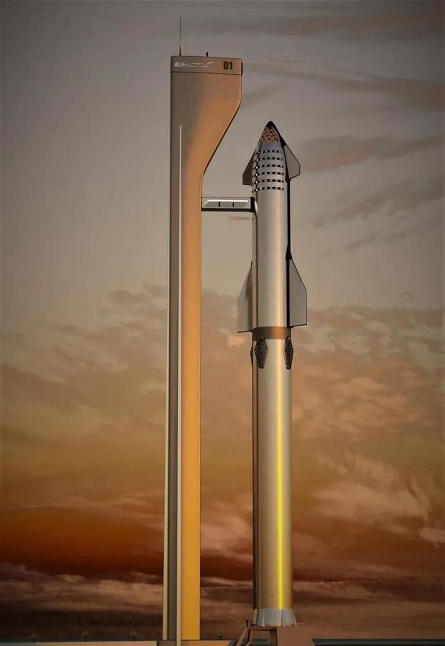【来自中国网友的爱】#spacex星舰最快今日首次发射