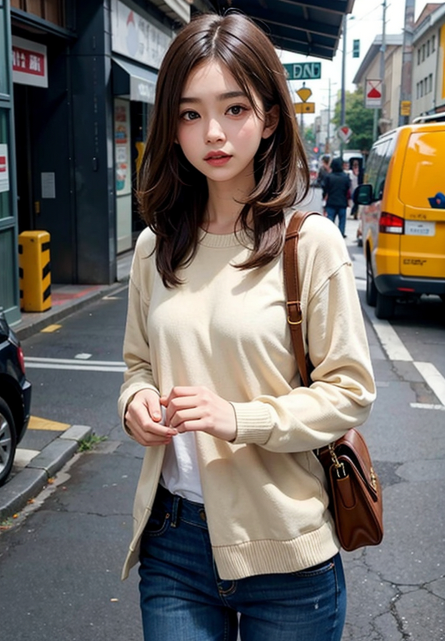 现代风街拍时尚美女小姐姐 #街拍# #时尚街拍美女