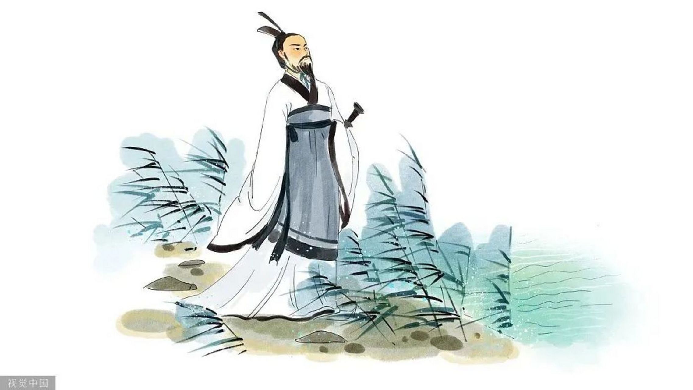 端午节, 中国四大传统节日之一, 传说战国时期的楚国诗人屈原在五月