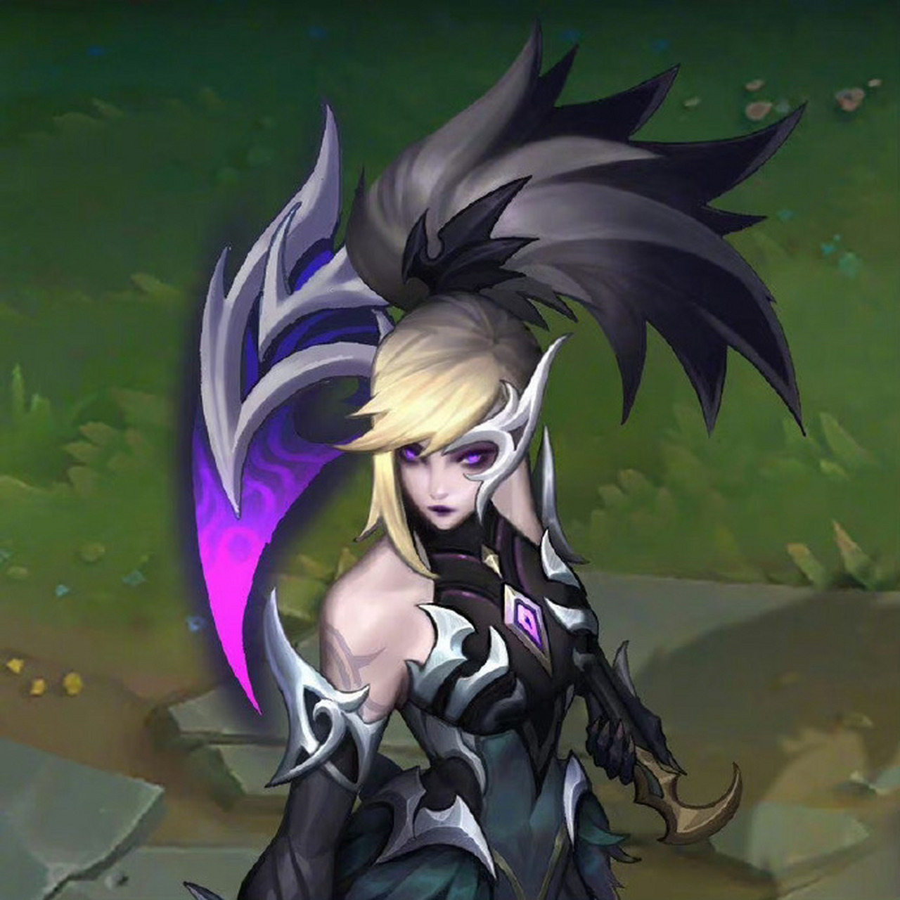 英雄联盟# 至臻 魔女 阿卡丽概念设计