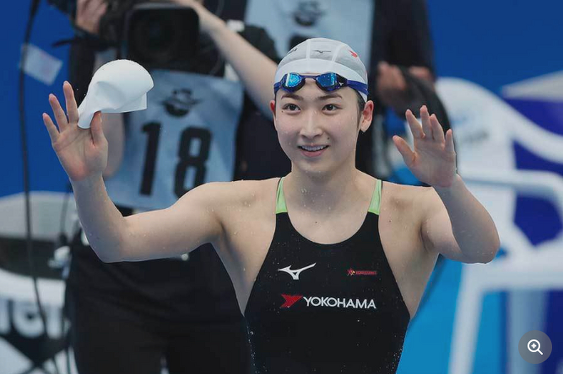 日本游泳名将池江璃花子忙于备战福冈世锦赛 面向7月开幕的福冈世界