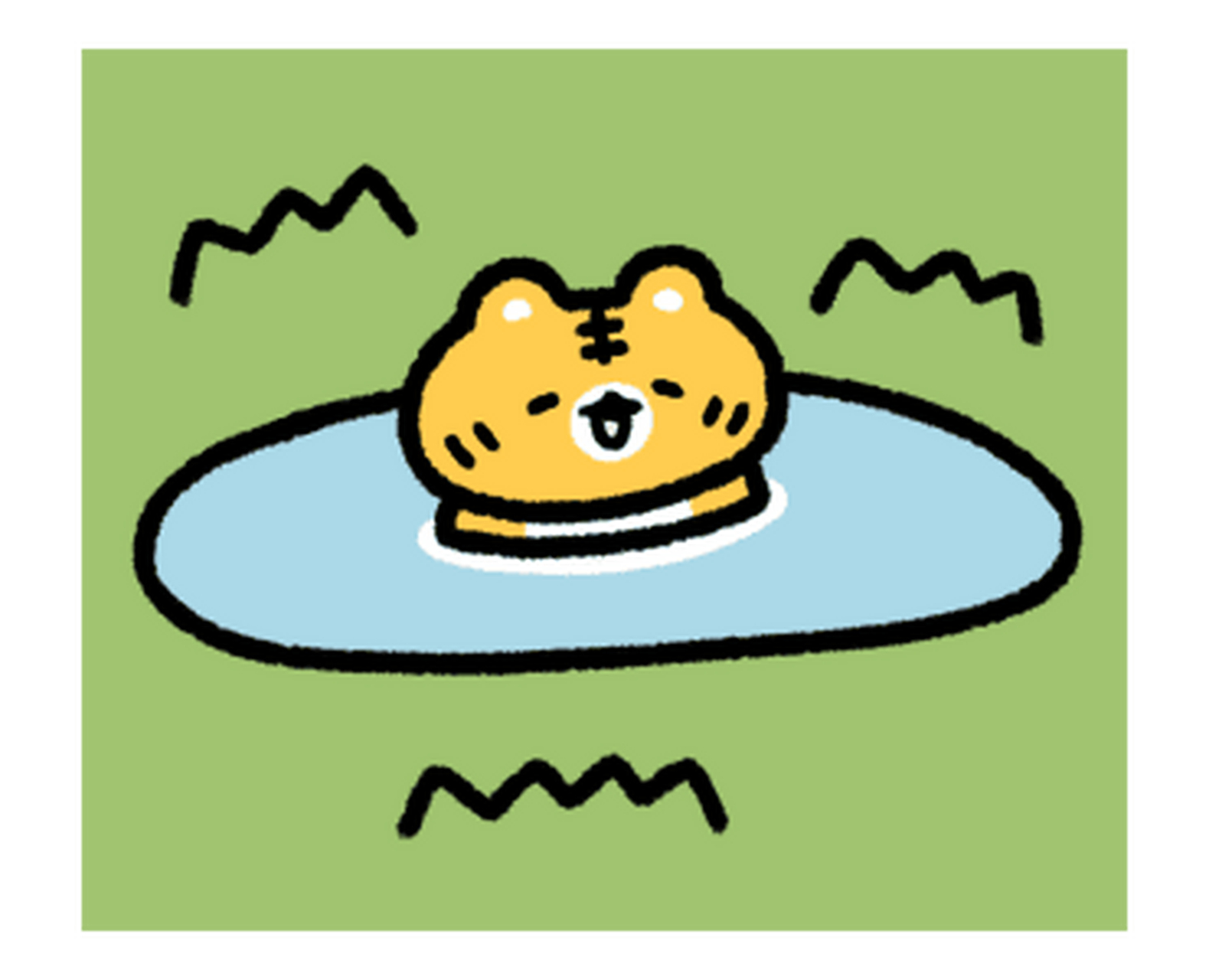 可爱小老虎表情包