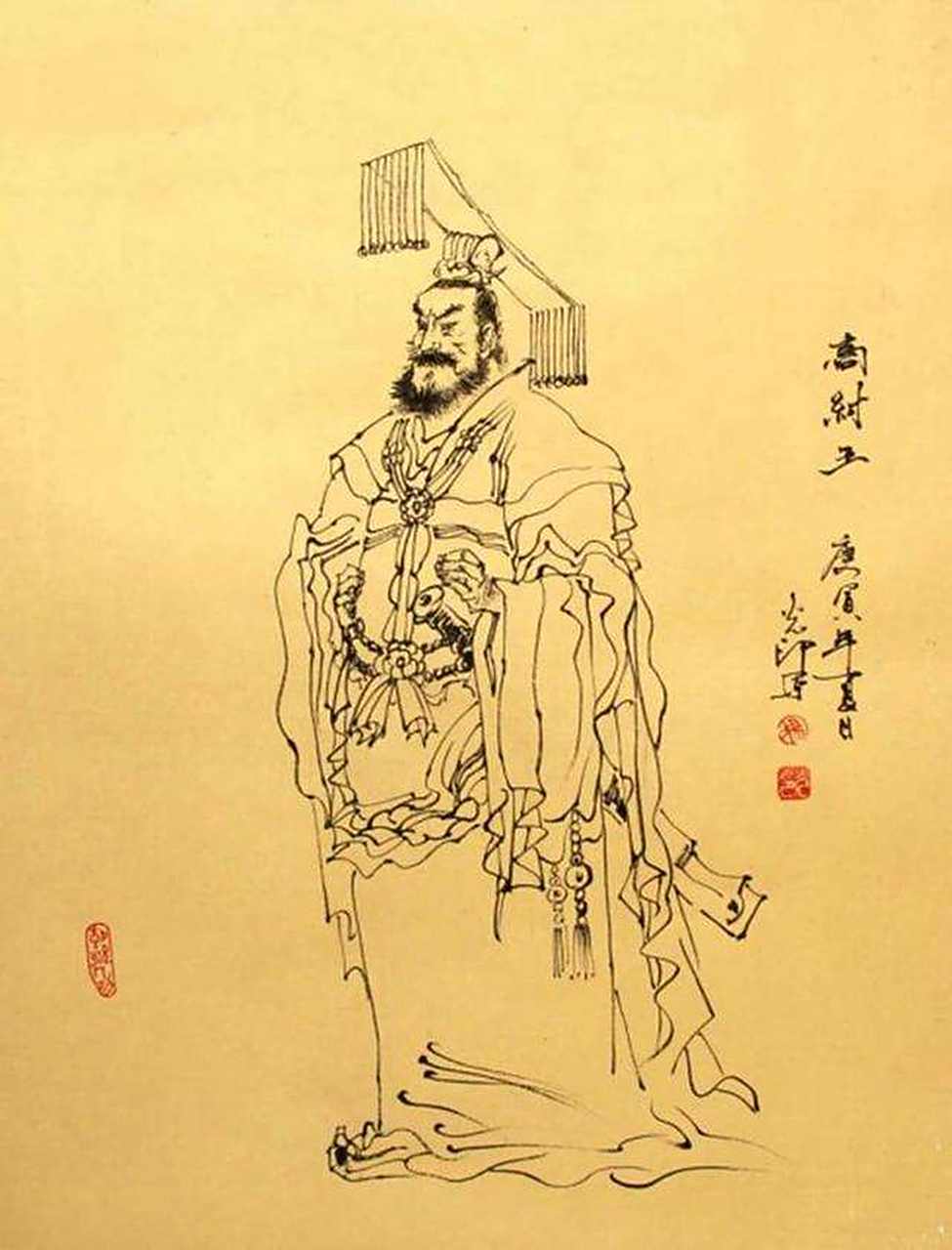 周文王姬昌本是商臣,不过心中对商王朝江山的执念倒是从不曾放下,只