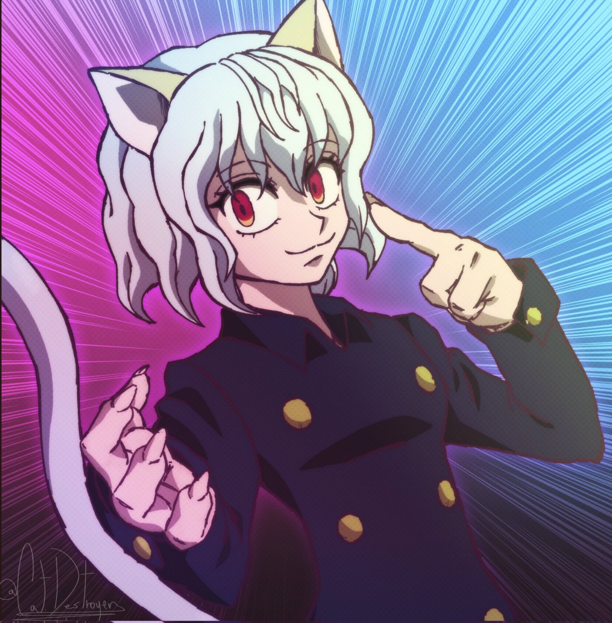 猫女 #全职猎人# #动漫