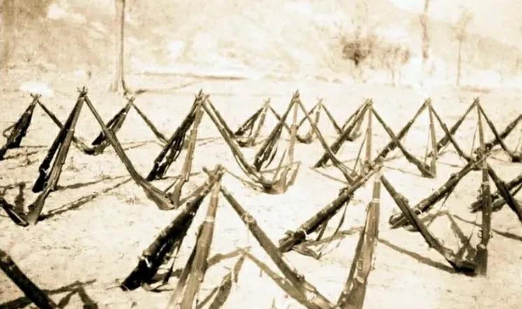 【抗战老照片:八路军战士最喜欢的马四环步枪】 1938年6月,八路军第四