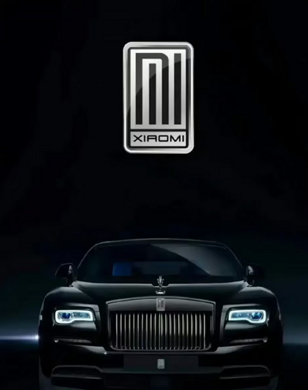 小米汽车看到车标,感觉已经成功了一半.#小米汽车