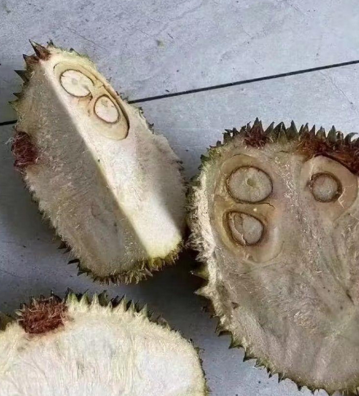 这么大的榴莲,为啥没有肉?