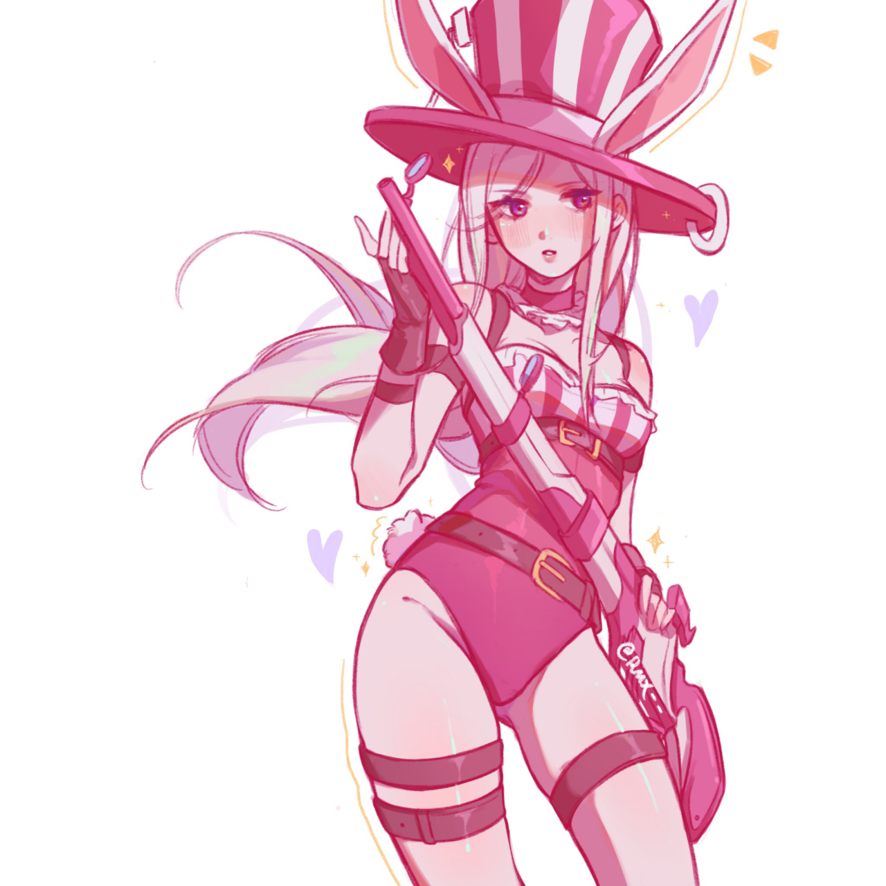 画师:rux-- #英雄联盟##皮城女警凯特琳