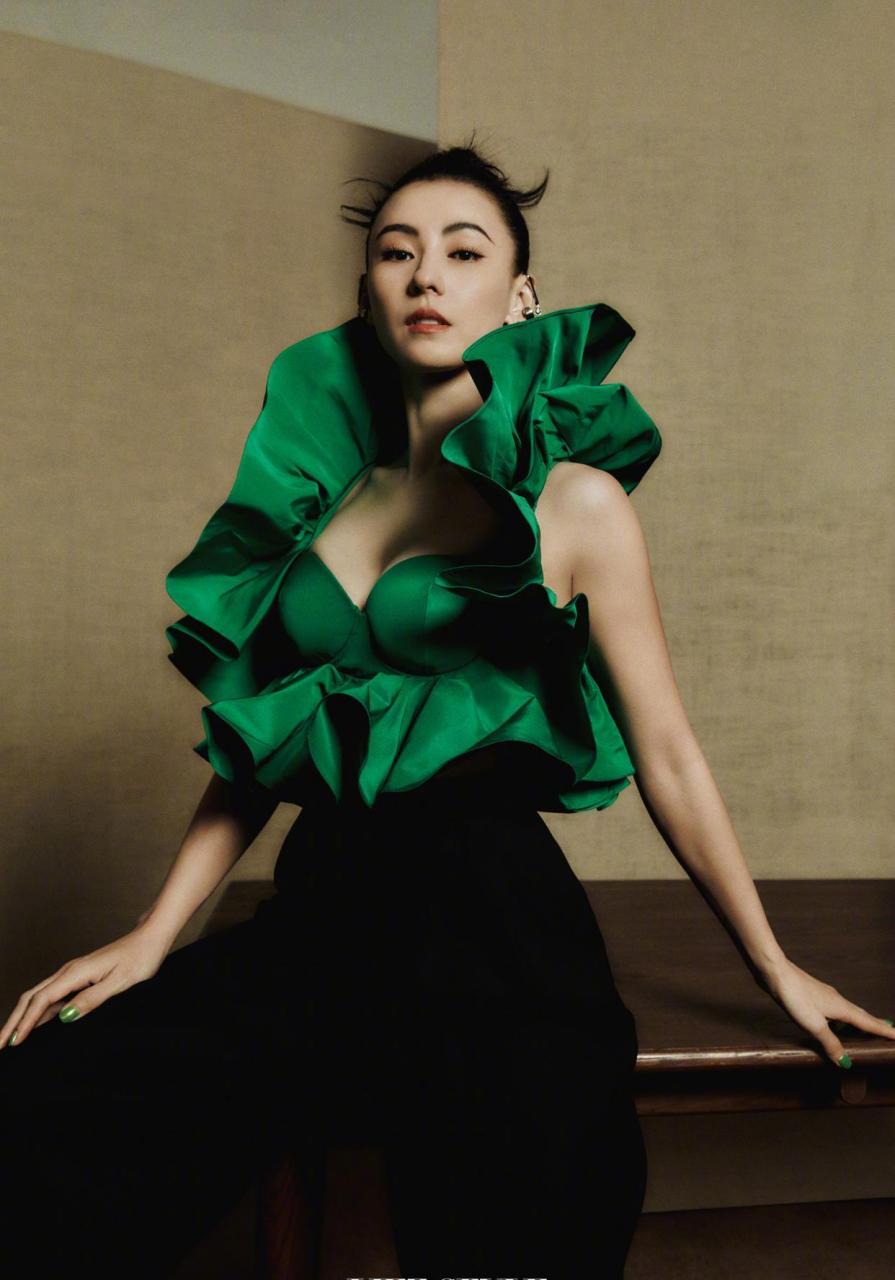 张柏芝旷野封面大片 上半年《乘风破浪的姐姐》第二季让 又一次重回了