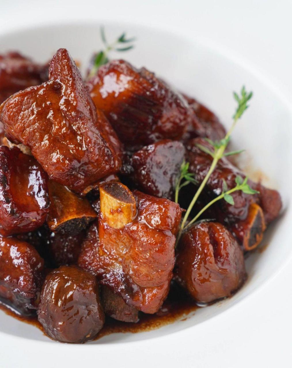 家常菜谱7515话梅小排,浓油赤酱,超入味75|话梅小排 孤独的美食