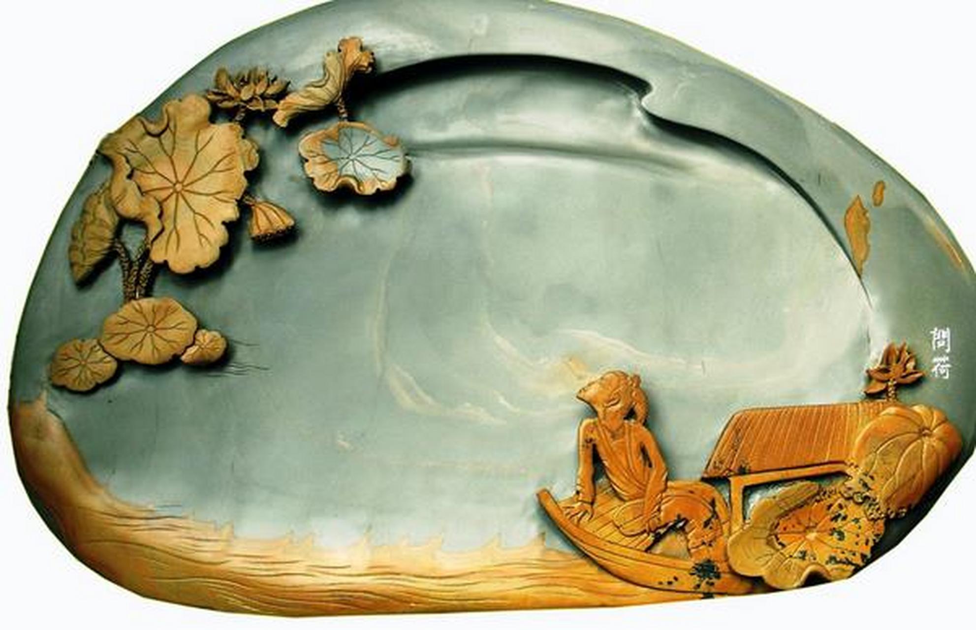 南阳特产——黄石砚 黄石砚产于南阳方城县,为中国五大名砚之一,具有