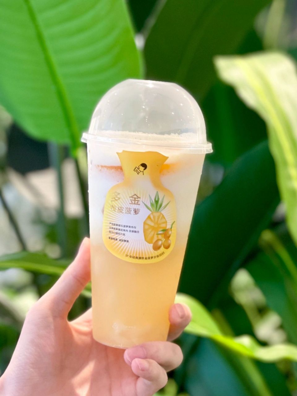 喜茶17年经典满杯金菠萝回归[微风]多金黄皮菠萝 [微风]灵感探险队赏