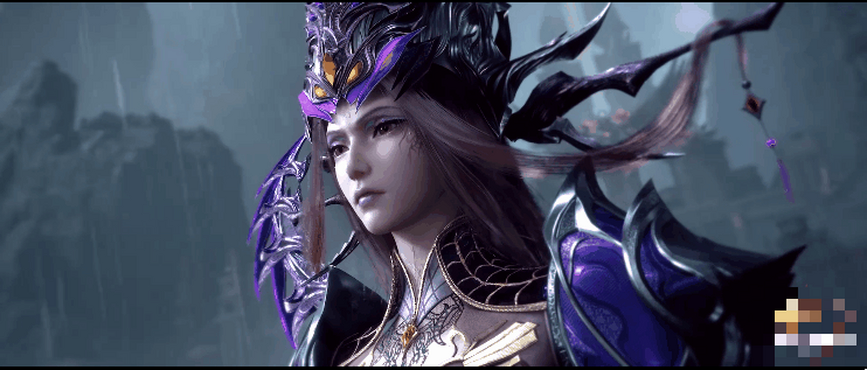 斗罗大陆262集比比东女神gif动图秀.