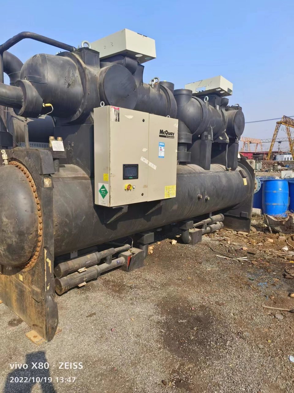 麦克维尔螺杆式水源热泵#出售及回收水源热泵