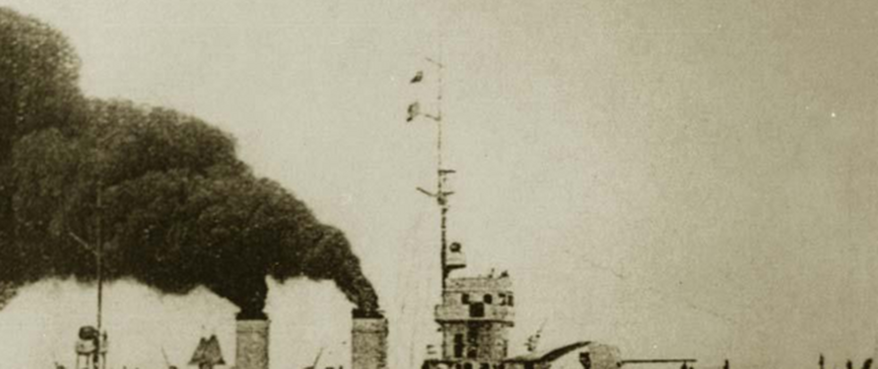 1937年8月,中国最先进的巡洋舰宁海号,平海号,逸仙号,应瑞号抵达了