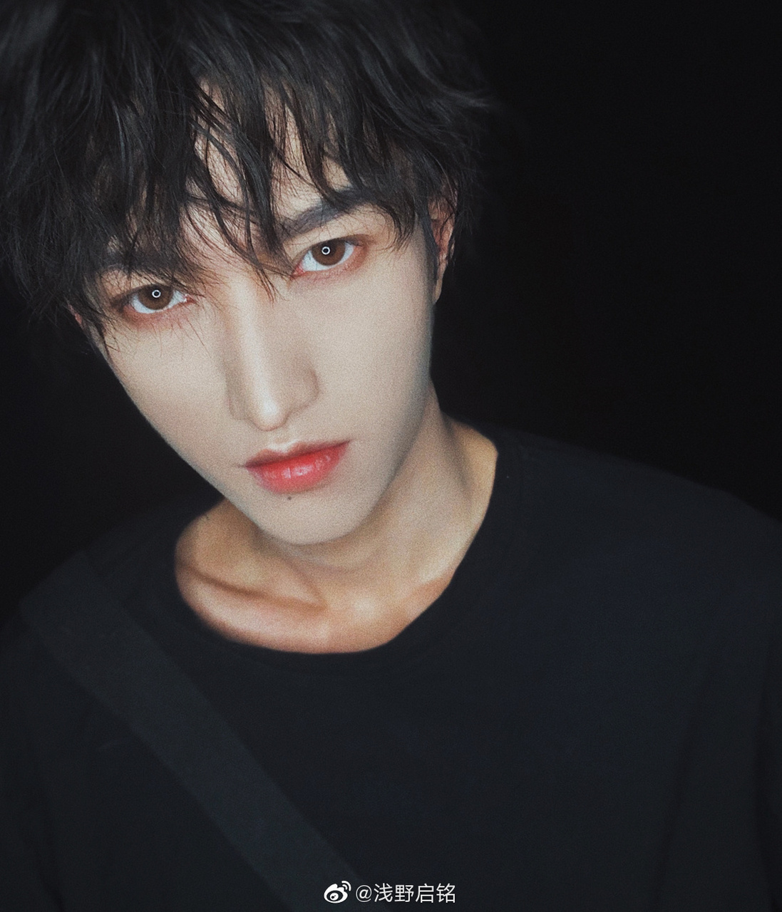 (图源vb:浅野启铭)   #每日打卡# #时尚新锐模特大赛# #阿道夫精致