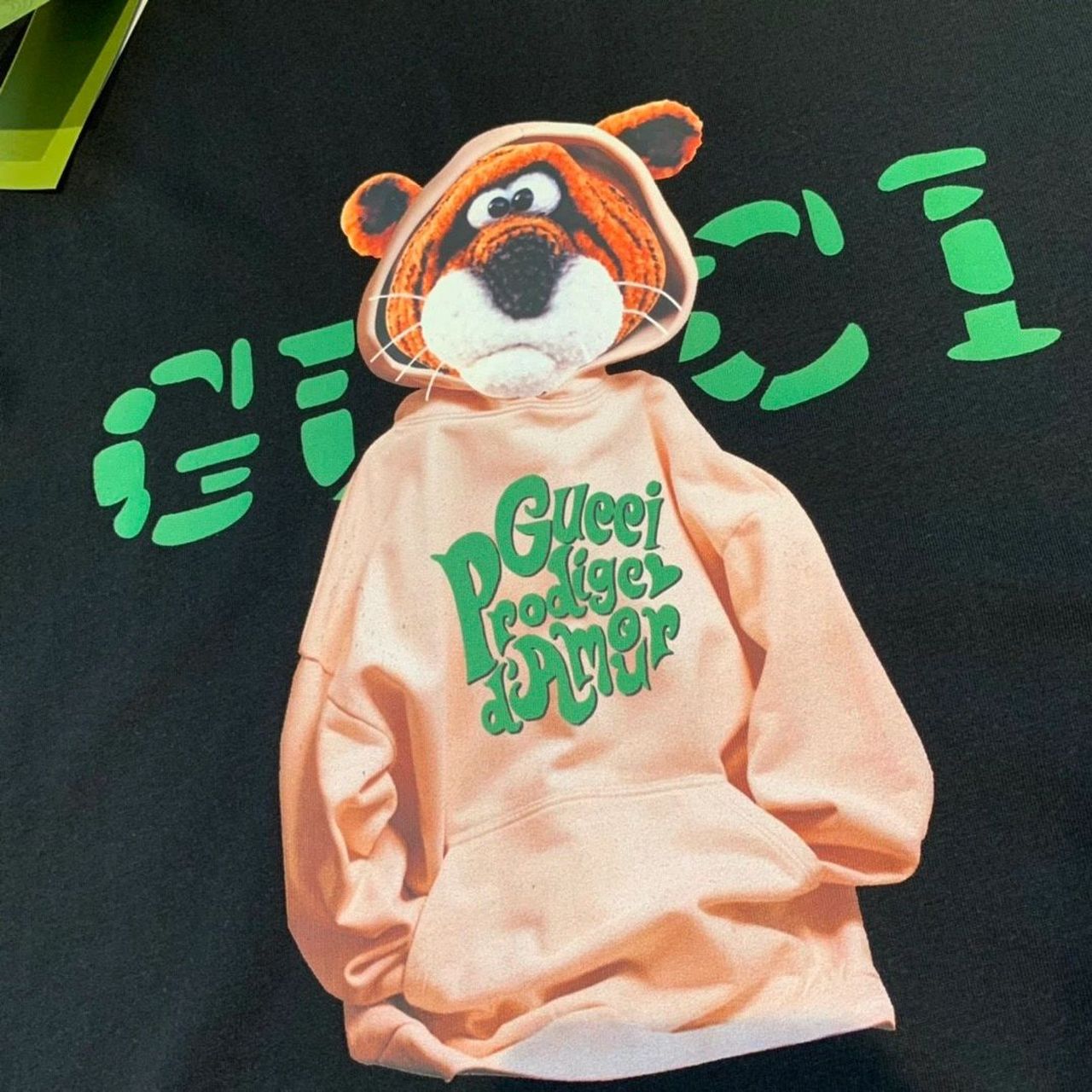 gucci短袖熊图片